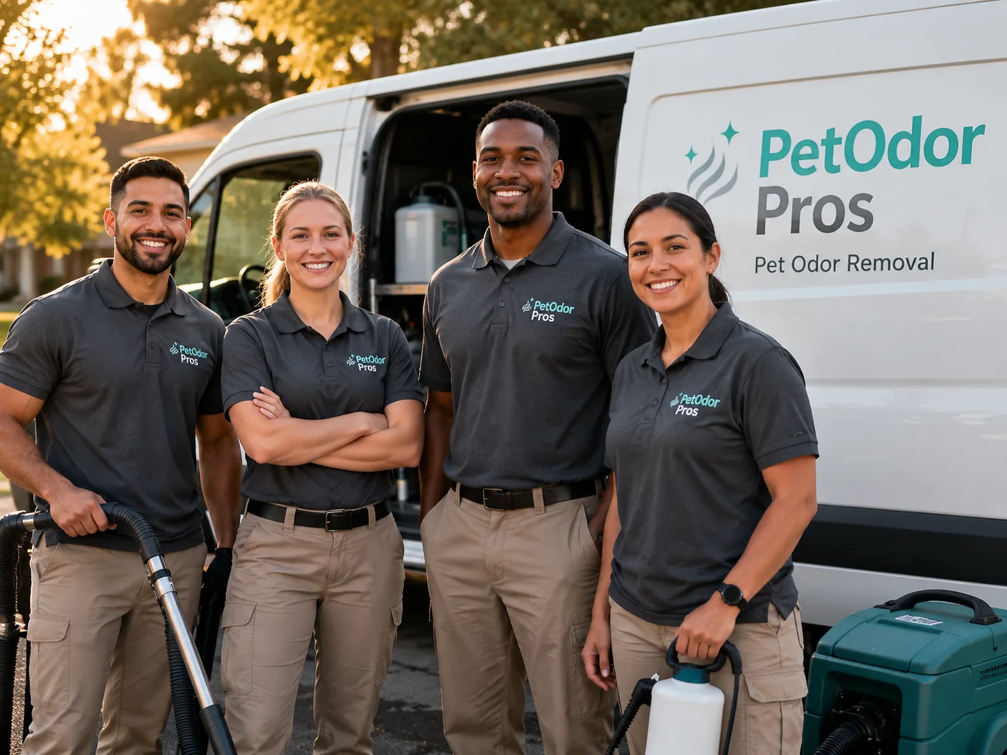 Pet Odor Removal team serving Roland, OK